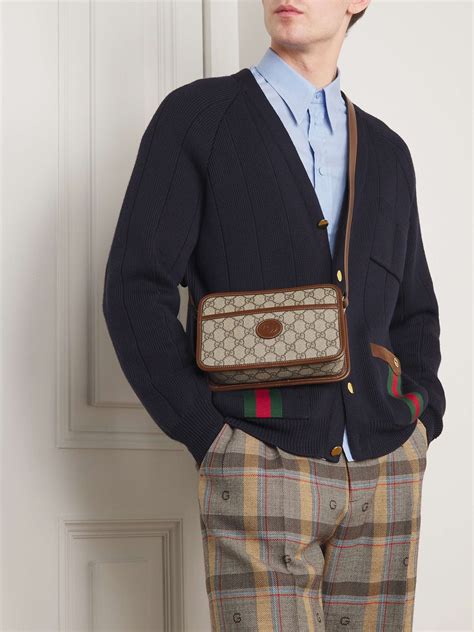 gucci monogram coat|gucci monogram messenger.